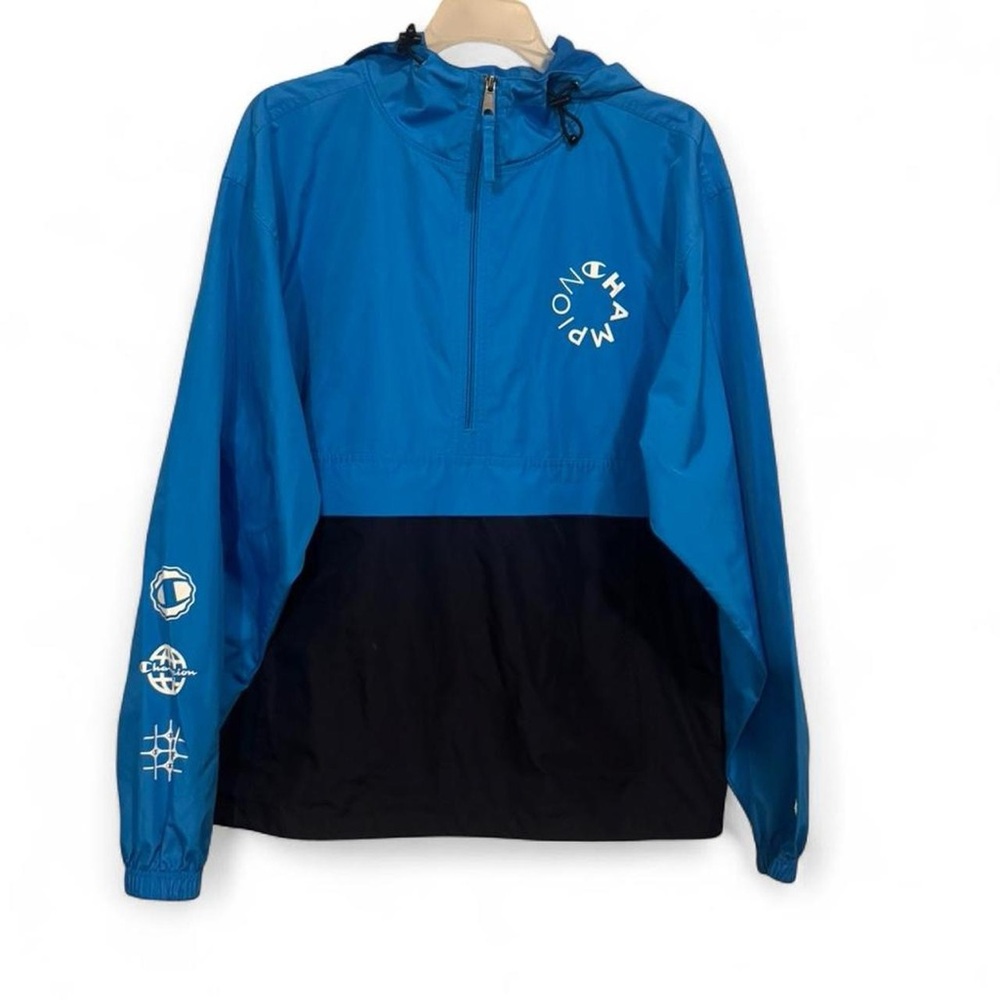 Champion Blue and Black Windbreaker